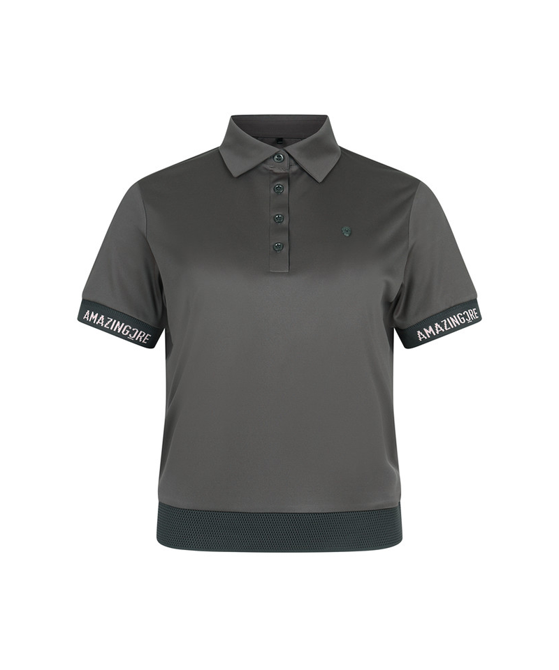 Amazing Cre Women's 365 Weather Guard Water Block T-Shirt1 - Dark Grey