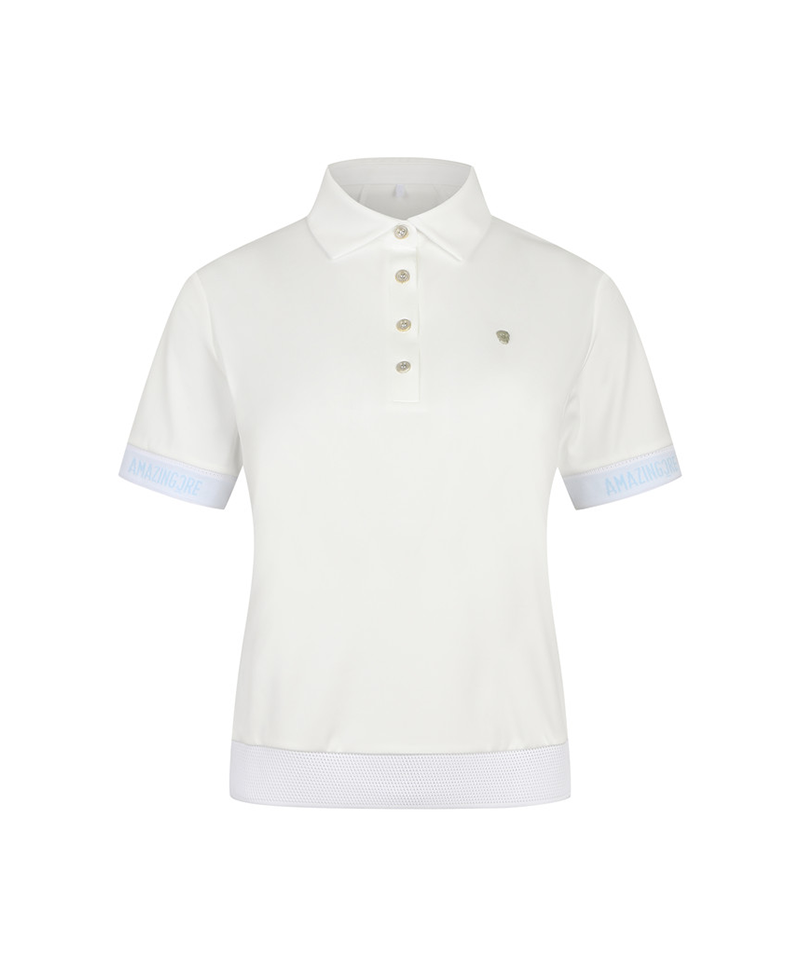 Amazing Cre Women's 365 Weather Guard Water Block T-Shirt1 - White