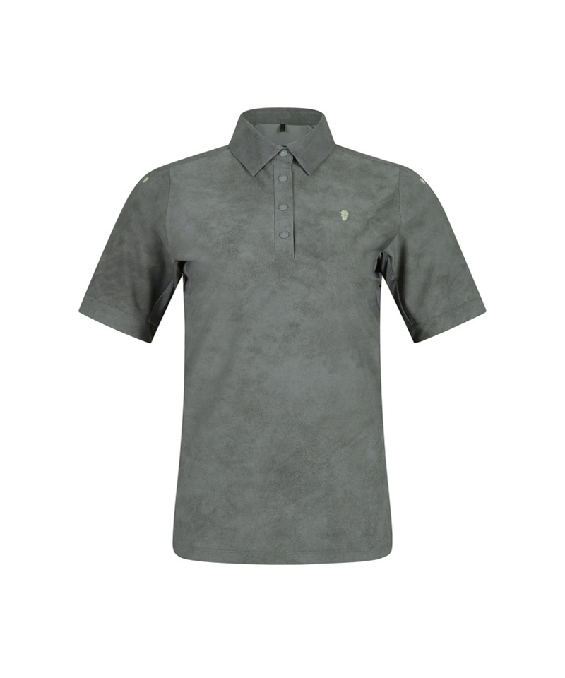 Amazing Cre Women's FI1 Somg Accordio T-Shirt - Dark Grey