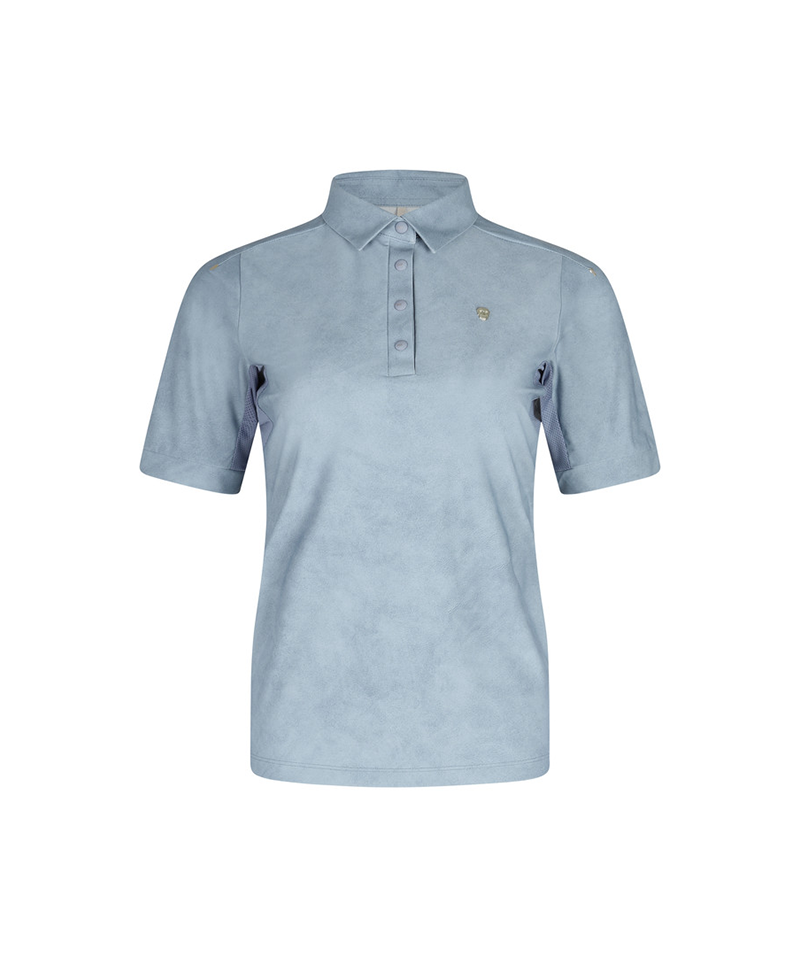 Amazing Cre Women's FI1 Somg Accordio T-Shirt - Light Blue