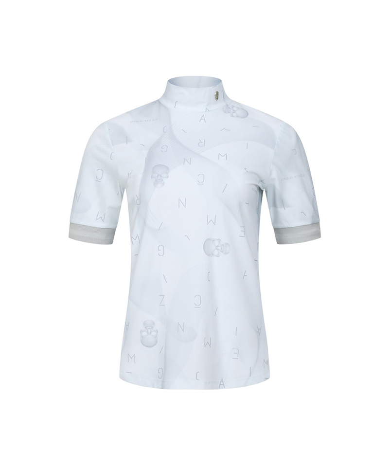 Amazing Cre Women's AI1 typo Alex Accordio T-Shirt - White