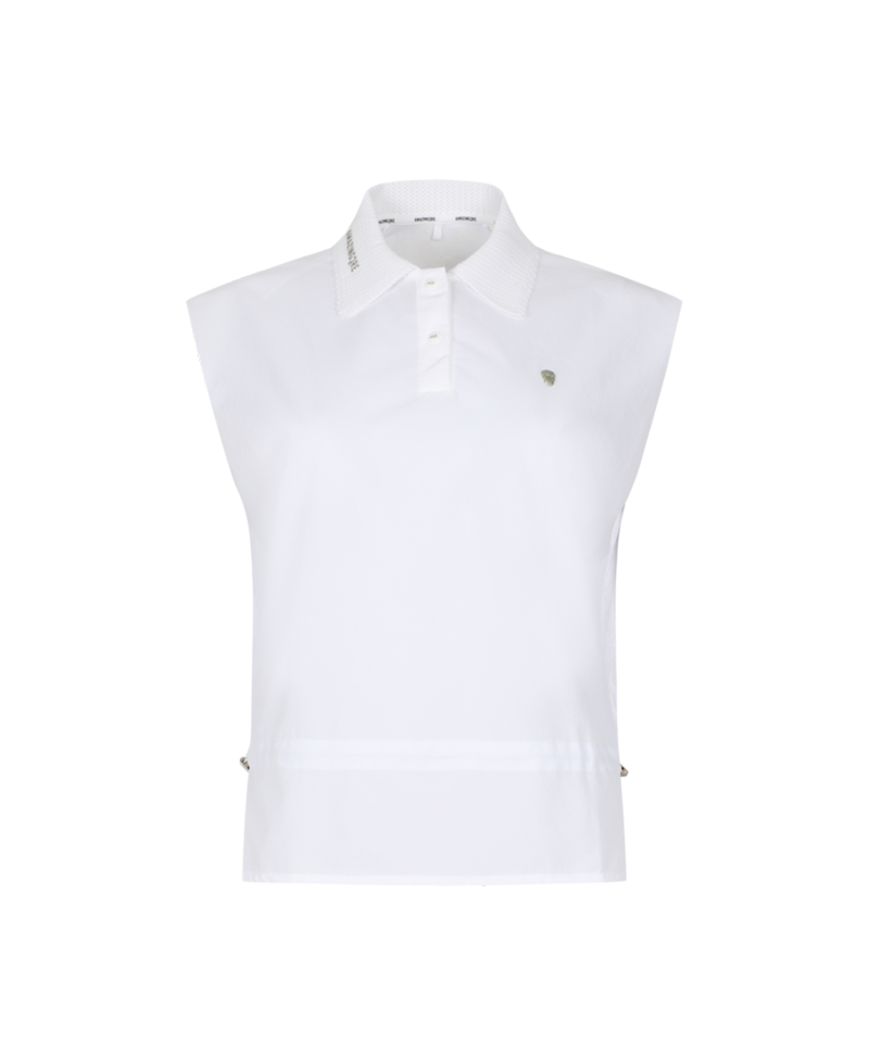 Amazing Cre Women air circuit hybrid vest - White