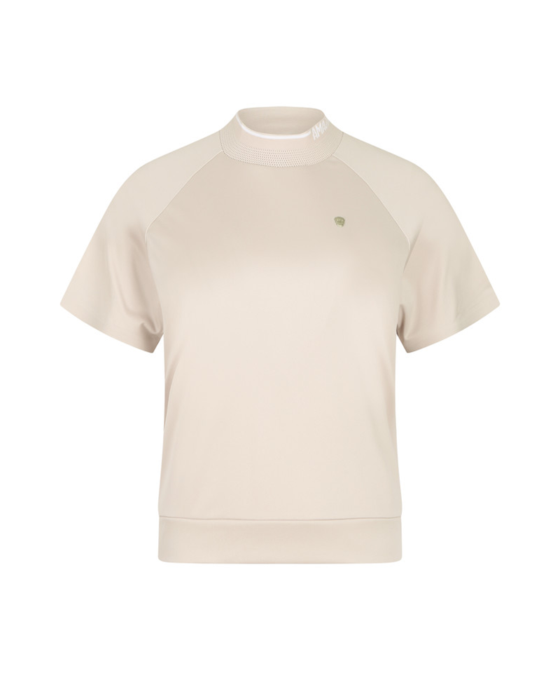 Amazing Cre Women 365 weather gear water block accordio T-shirt2 - Stone