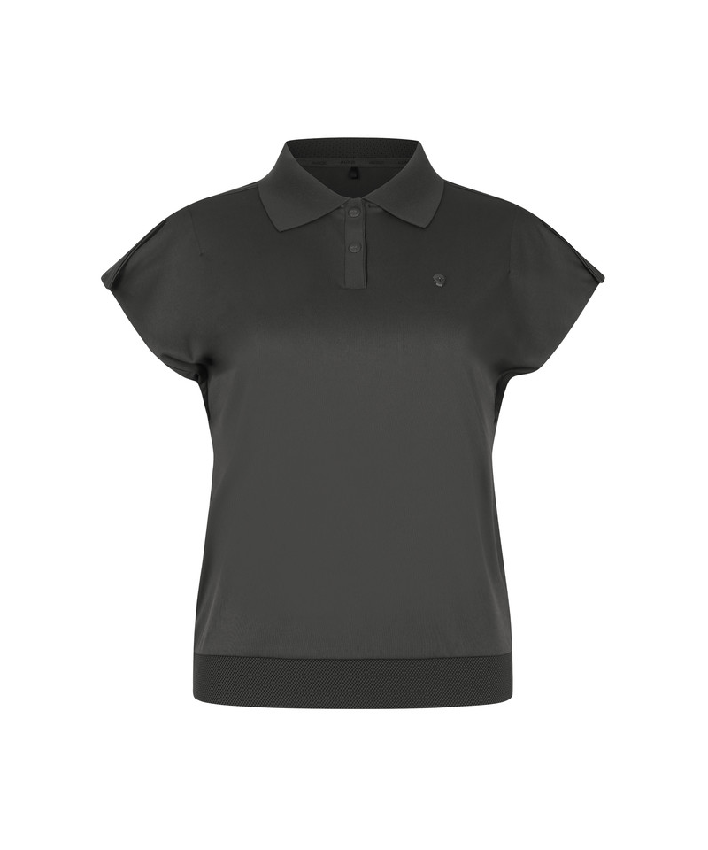 Amazing Cre Women 365 weather gear water block sleeveless T-shirt - Charcoal Gray