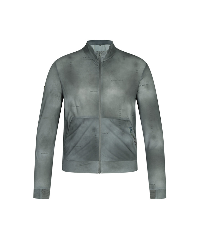 Amazing Cre Men's 365 Weather Tech Jersey Jacket - Dark Grey