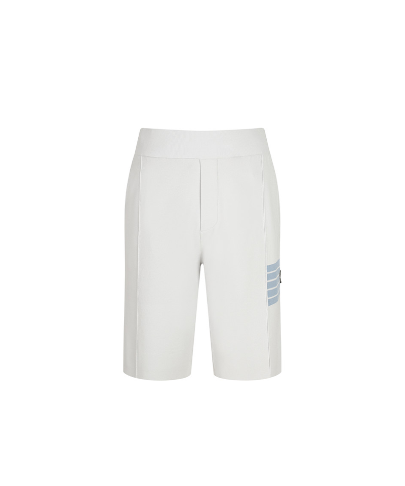 Amazing Cre Men's Ghost Sweater Short Pants - Light Grey