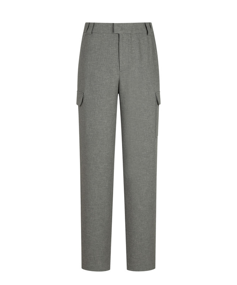 Amazing Cre Men's Ghost Tech Poly Wide Pants - Grey