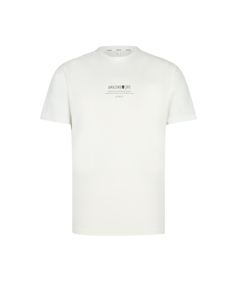 Amazing Cre Ubisex Basic Round T-Shirt - White