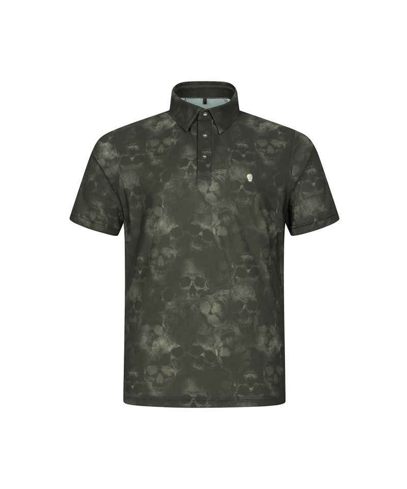 Amazing Cre Men's Nanogram Alex Pattern Accordio T-Shirt - Brown