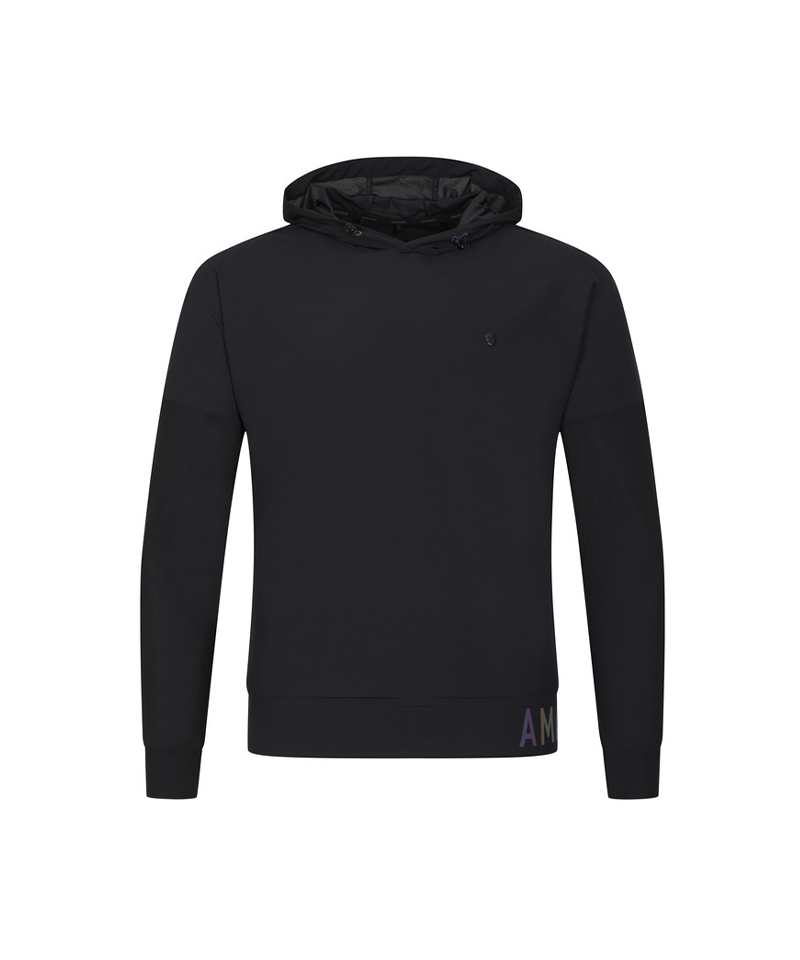 Amazing Cre Men's 365 Weather Gear Aeroshield Hoodie T-Shirt - Black