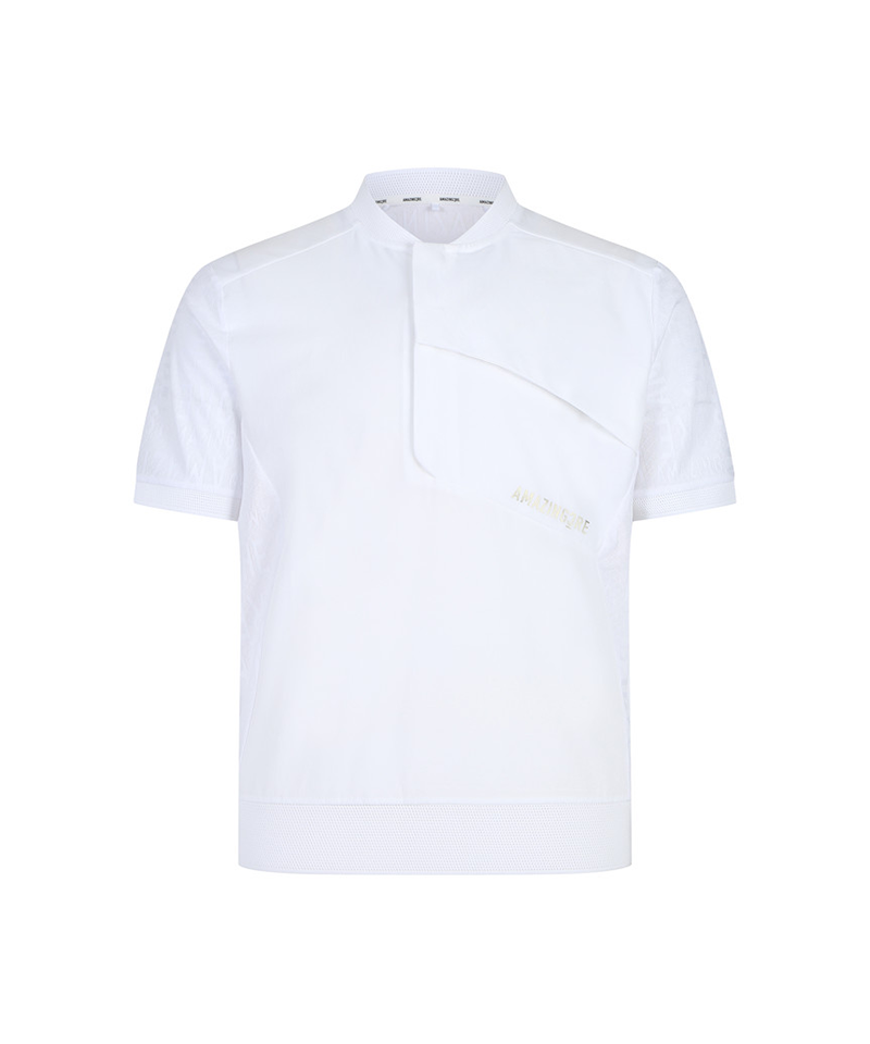 Amazing Cre Men's AI1 air circuit hybrid T-Shirt - White