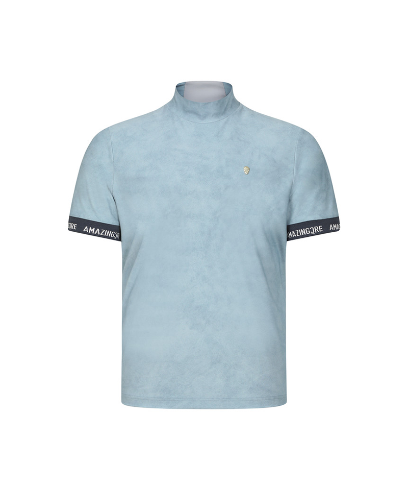 Amazing Cre Men's AI1 Smog Accordio T-Shirt - Light Blue