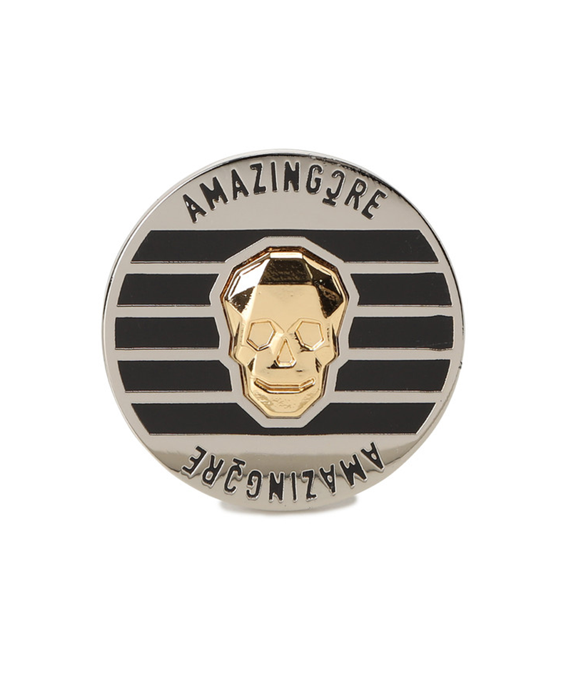 Amazing Cre 5 Stripes Ball Marker - Silver