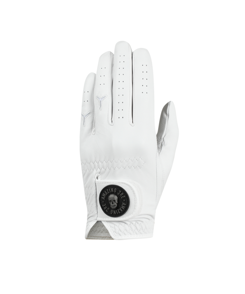 Amazing Cre Lamb skin glove - White