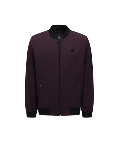 Men's FA Signature MA-1 Jacket - Burgundy