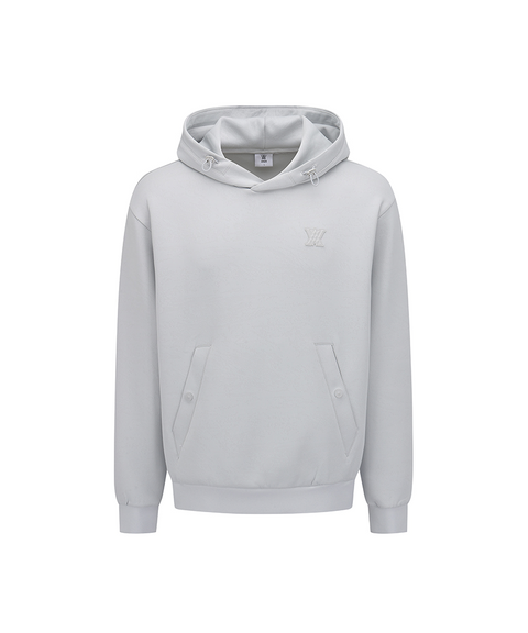 Men's FA Hooded Sweatshirt - Light Grey