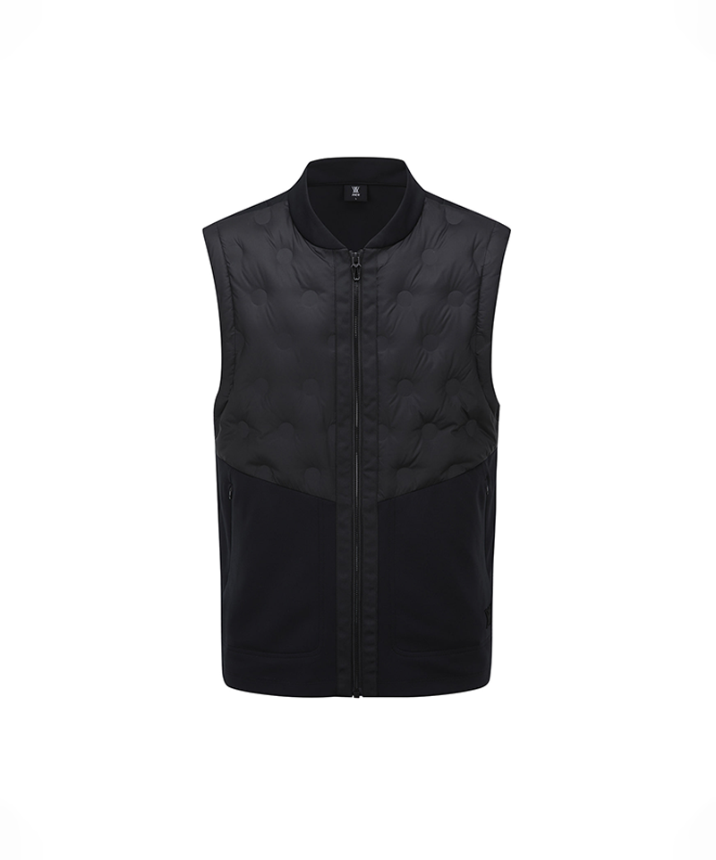 Men's FA Ultra Light Down Vest - Black