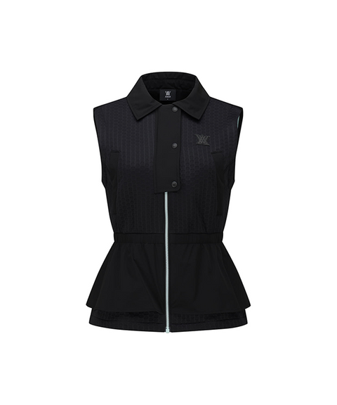 Women's FA Mid Length Vest - Black