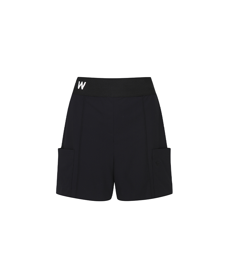 ANEW Golf Women's SM Essential Cool Half Pants - Black