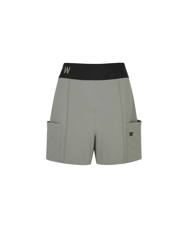 ANEW Golf Women's SM Essential Cool Half Pants - Light Khaki