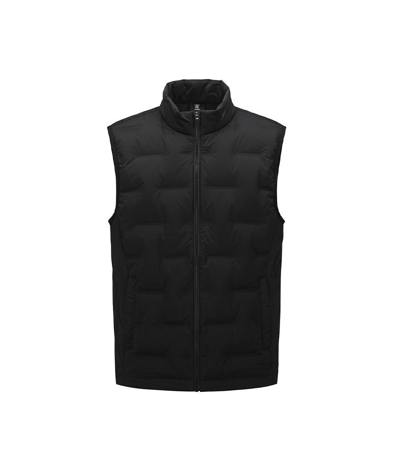 Men's Essential Down Vest - Black