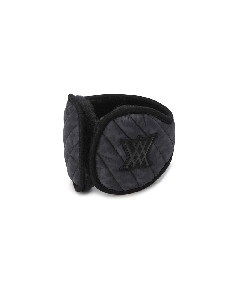 Unisex Pattern Earmuffs - Black