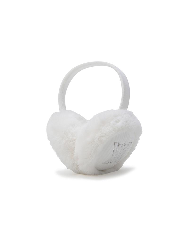 Women's Texture Earmuffs - Cream