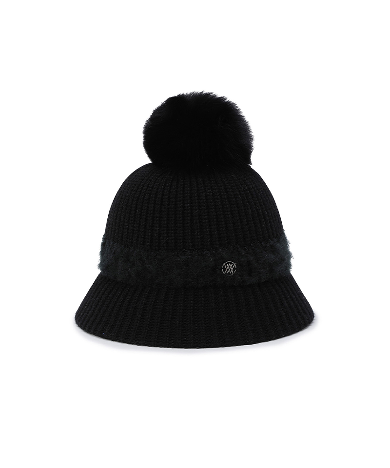 Women's Bell Bucket Hat - Black