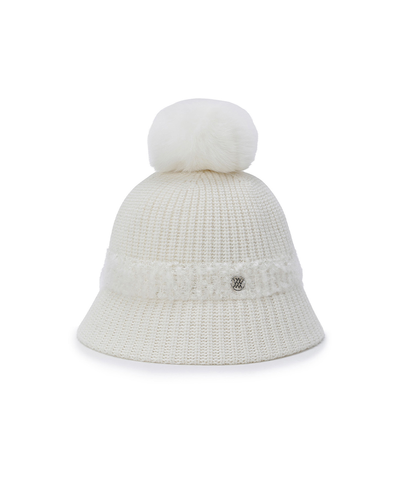 Women's Bell Bucket Hat - Cream