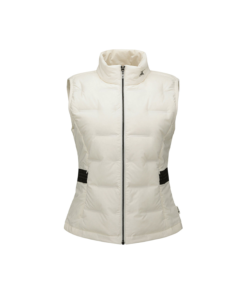 Women's Essential Down Vest - Ivory