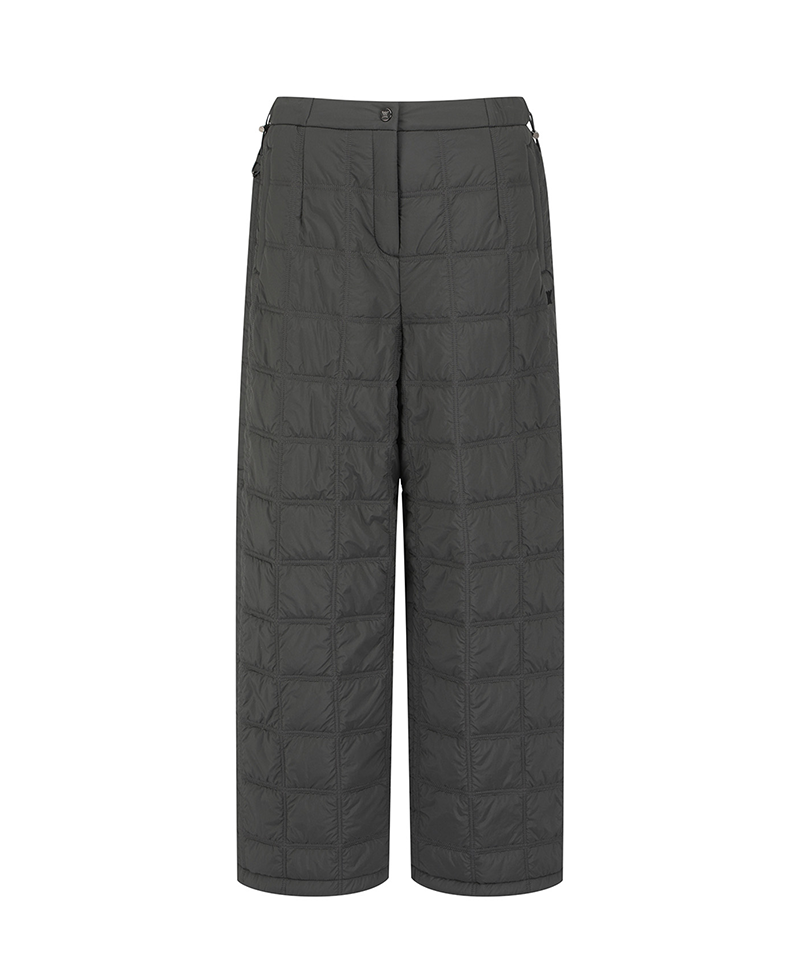 Women's WI Square Quilt Padded Pants - Dark Khaki