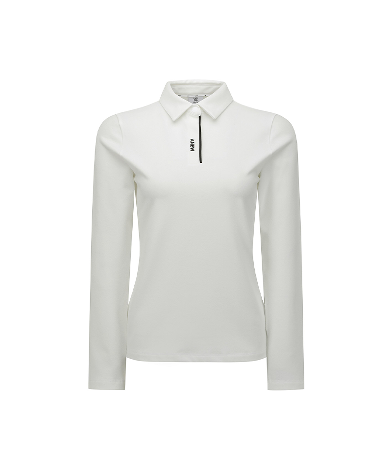 Women's WI Brushed Fleece Long T-Shirt - Ivory