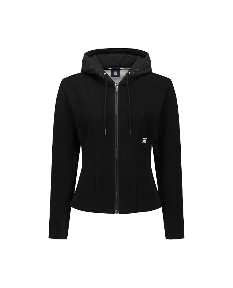 Women's WI Hooded Midlayer Jacket - Black