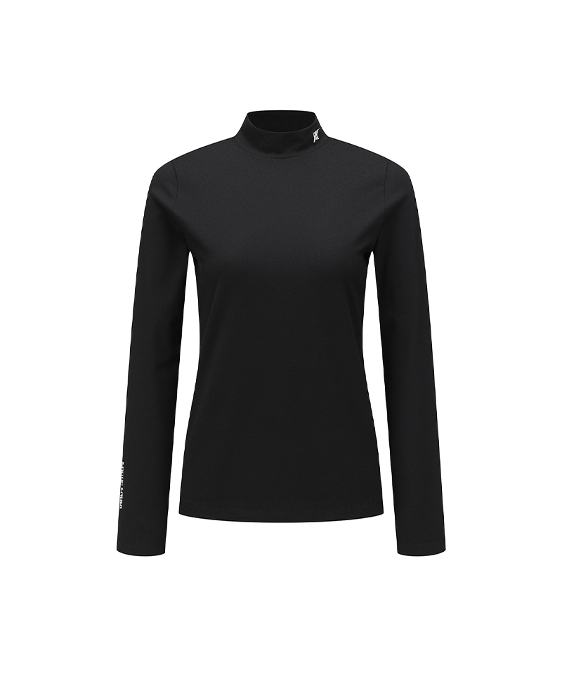 Women's WI Essential High Neck Baselayer - Black