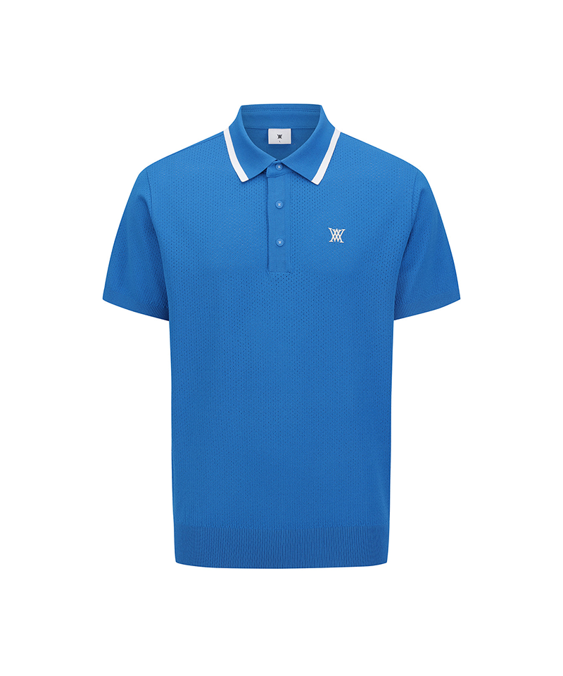 Men's Rope Logo Short Sleeve T-Shirt - Blue