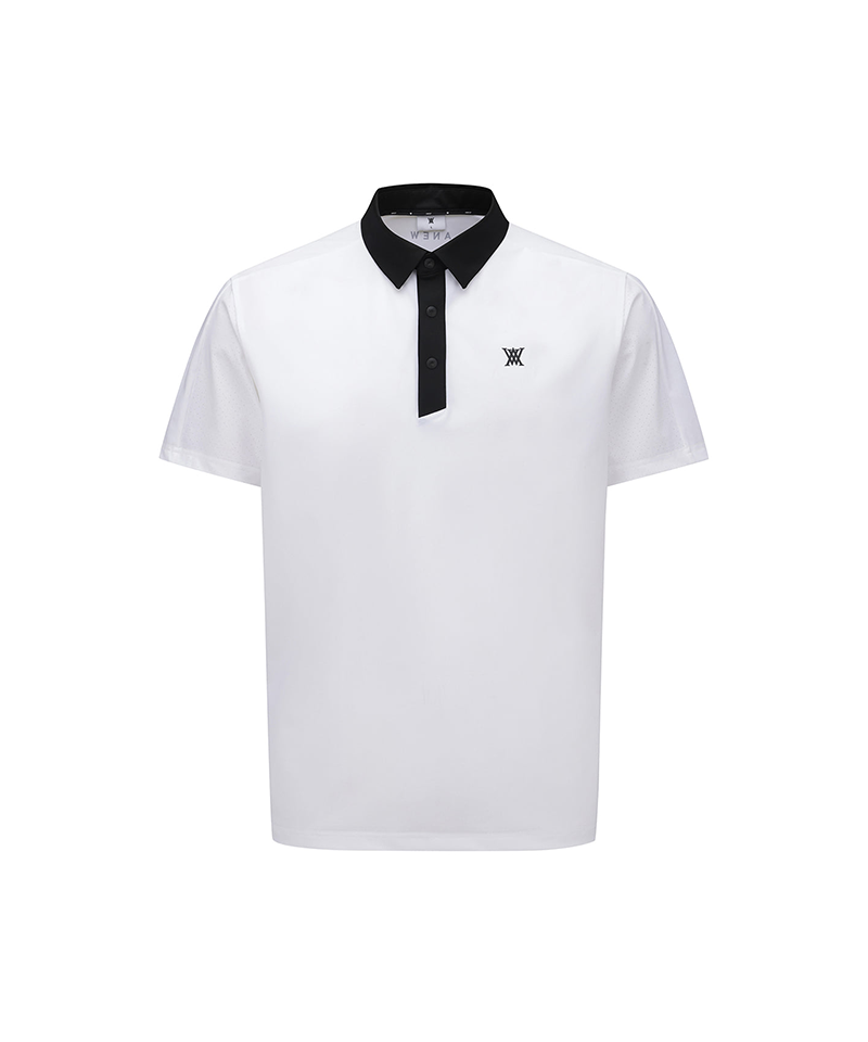 Men's Hybrid Solid T-Shirt - White
