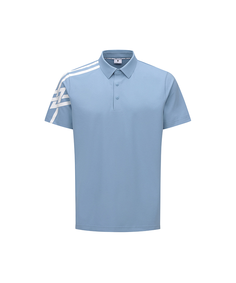 Men's Tech Performance Polo T-Shirt - Blue
