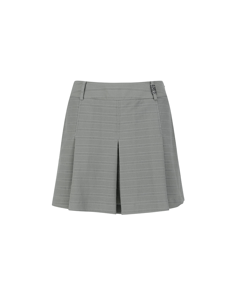 Women's Jacquard Pants Skirt - Khaki