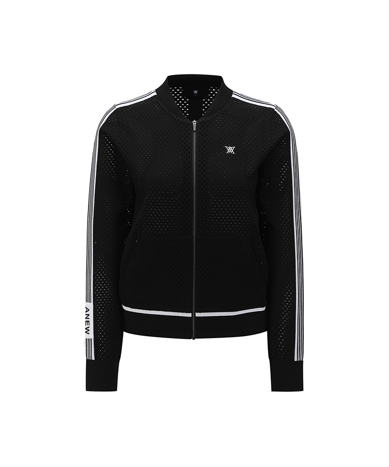 Women's Set Up Athleisure Knit Cardigan - Black