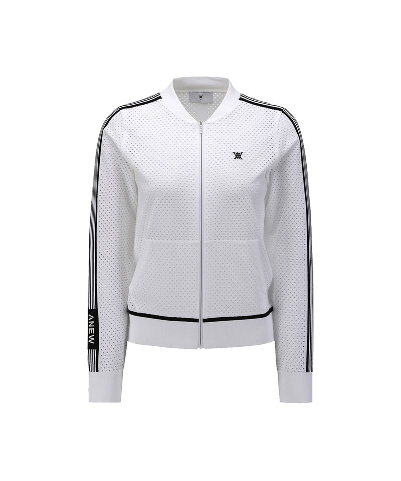 Women's Set Up Athleisure Knit Cardigan - White