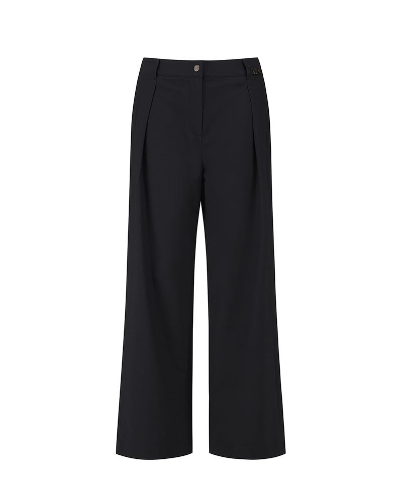 Women's Band Tapered Pants - Black