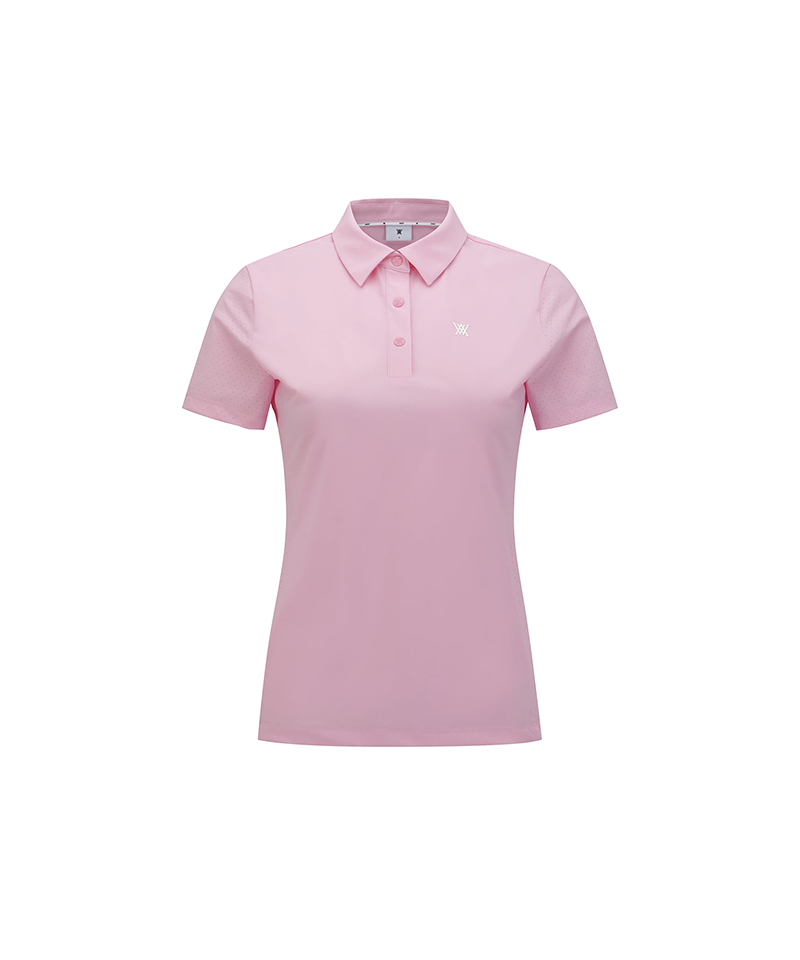 Women's Hybrid Solid T-Shirt - Light Pink