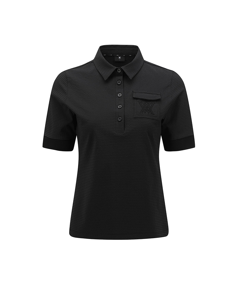 Women's Patch Pocket T-Shirt - Black