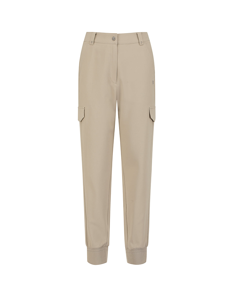 Women's Jogger Pants - Beige