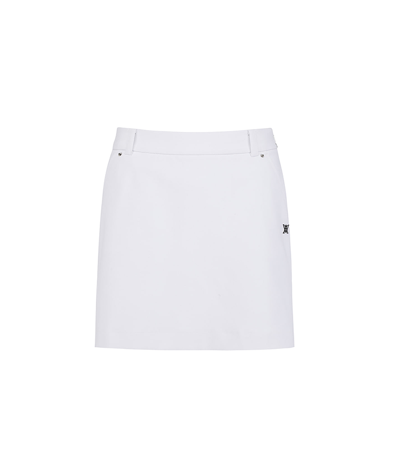 Women's Essential H-Line Skirt - White