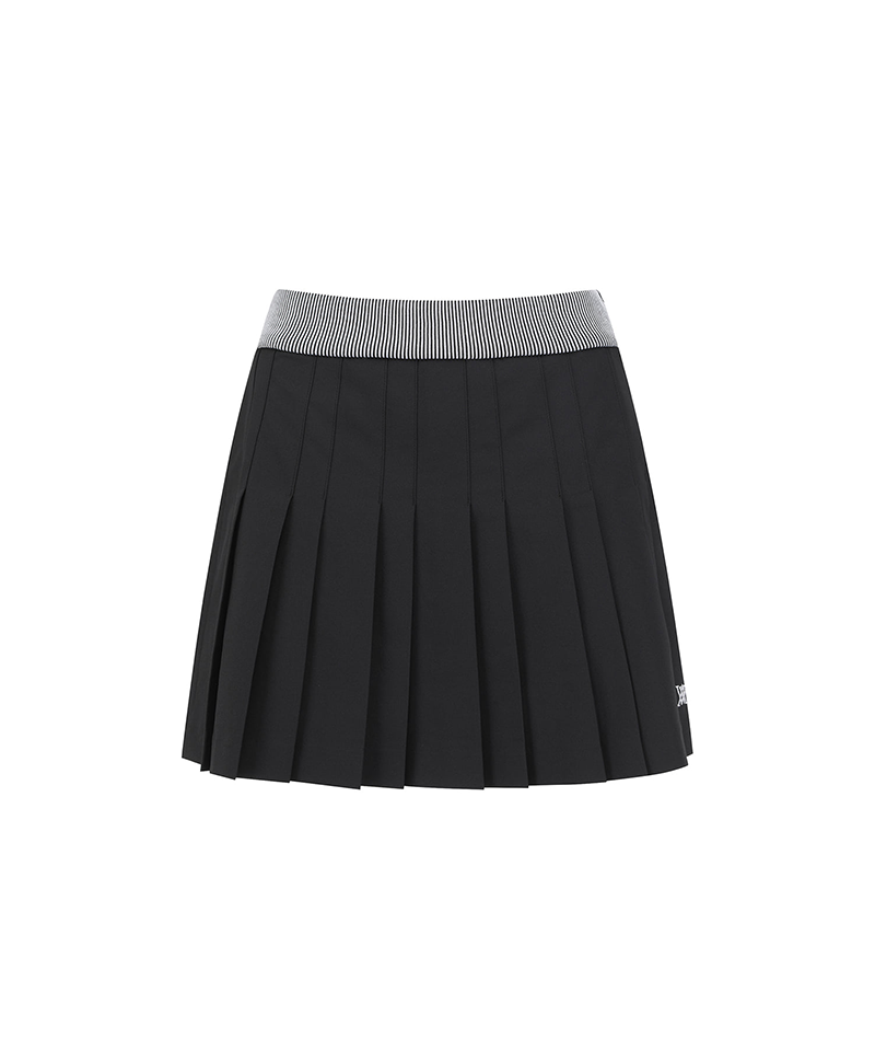 Women's Essential Pleats Skirt - Black