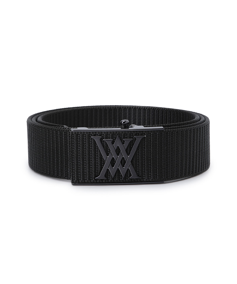 Men's Webbing Auto Belt - Black