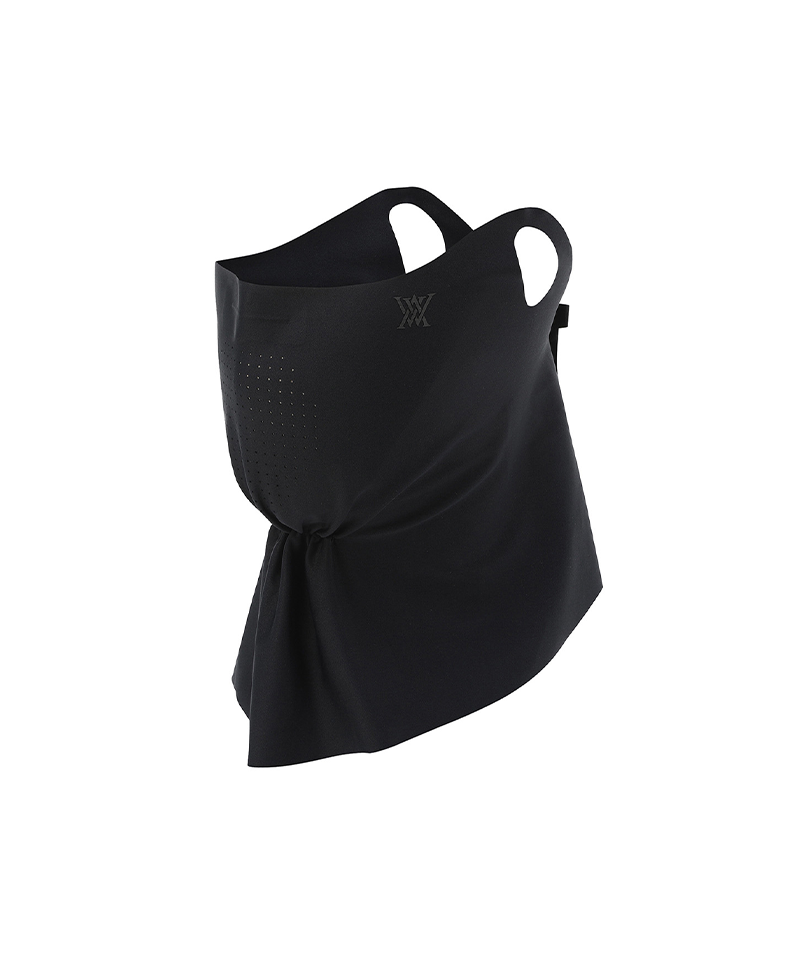 Unisex UV Cut Seamless Mask - Black