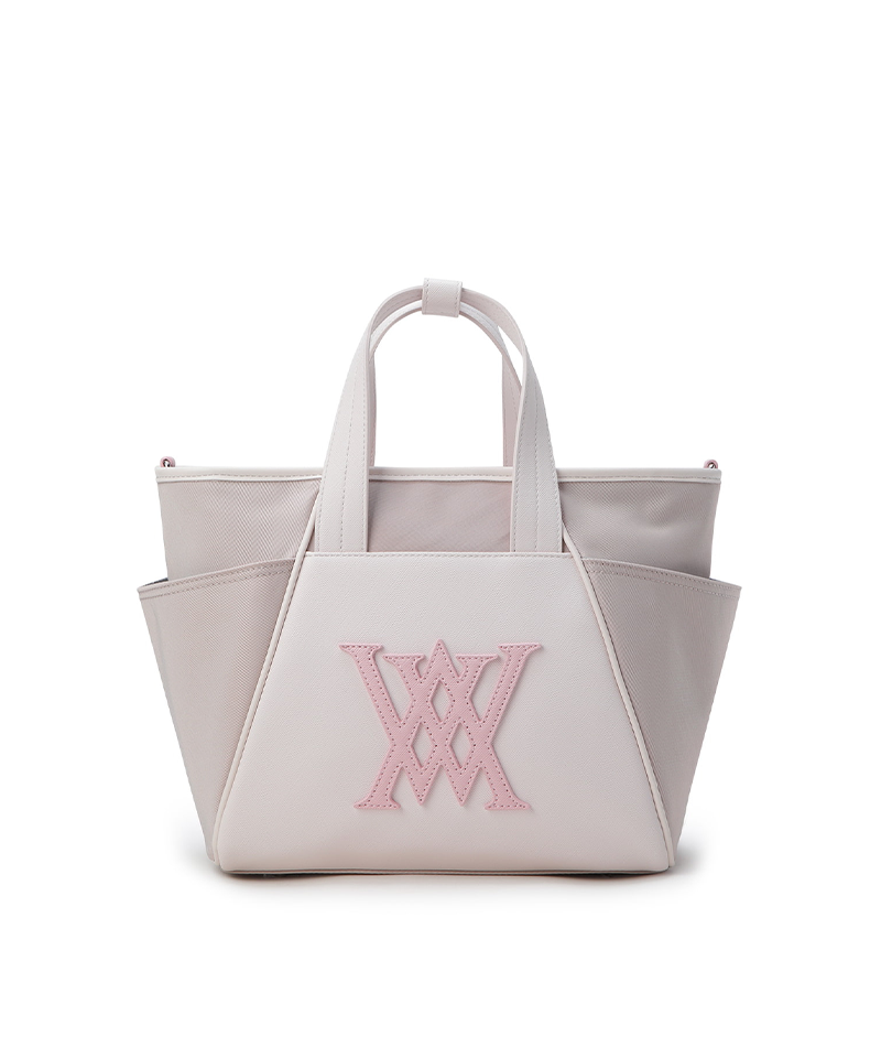 Unisex Two Tone Tote Bag - Ivory