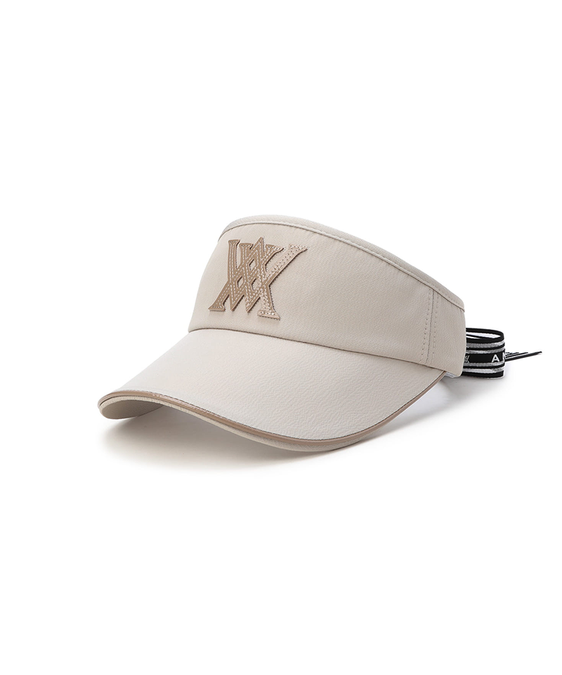 Women's Essential Ribbon Visor - Beige